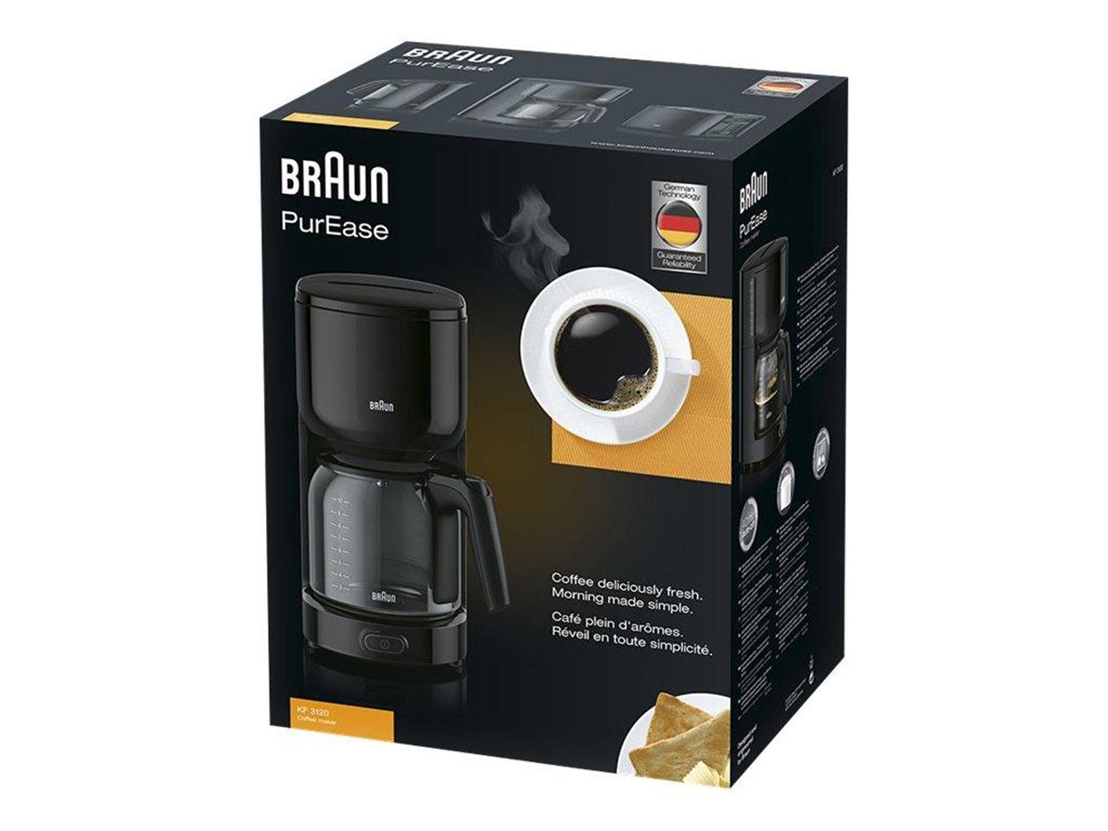 Braun PurEase KF 3120 BK Braun PurEase KF 3120 BK